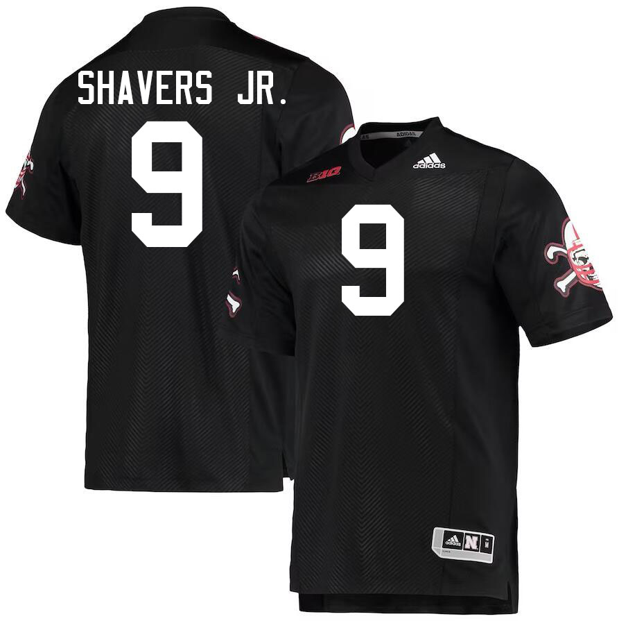 Nebraska Cornhuskers #9 Vincent Shavers Jr. College Football Jersey Stitched-Black Nebraska Cornhuskers #9 Vincent Shavers Jr. College Football Jersey Stitched-Black